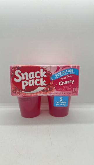 Snack Pack Sug Free Cherr