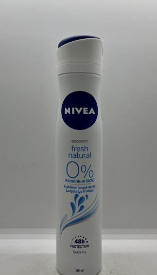 Nivea Quick Dry Deodorant Fresh Natural 200ml