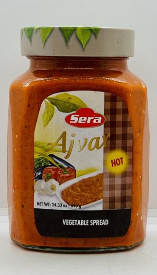 Sera Ajvar Hot 690g.