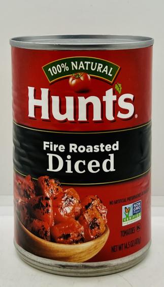 Hunts Fire Roasted Diced 411g.