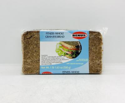 Benus Fitness-Whole Grain Rye Bread 500g