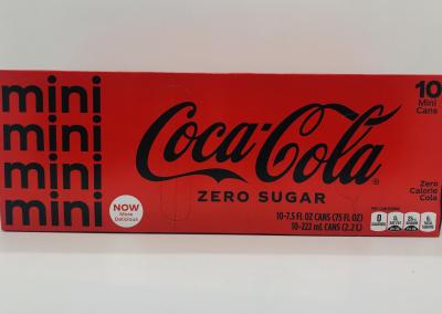 Coca-Cola Zero Sugar 222mL.