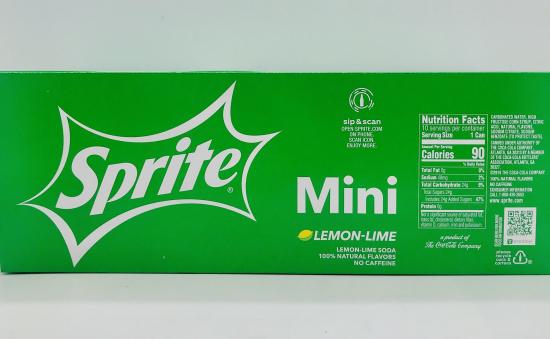 Sprite lemon-lime mini 222mL.