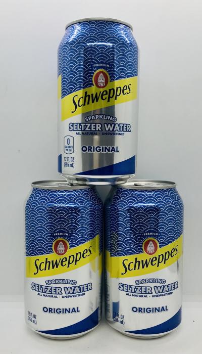 Schweppes Original 355mL. (12pack in box)