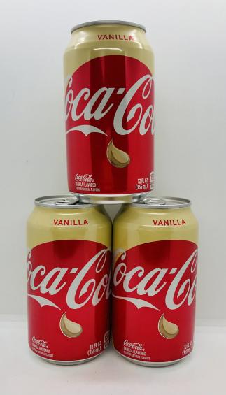 Coca-Cola Vanilla 355mL. (12pack in box)