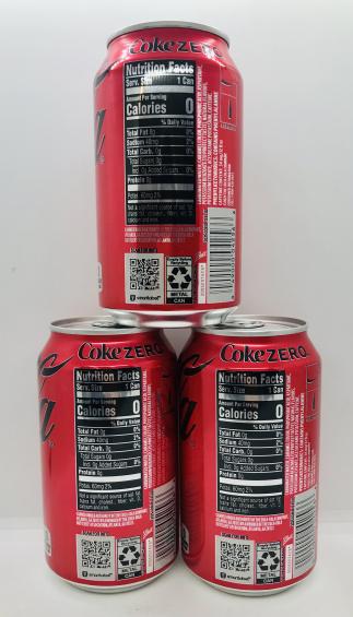 Coca-Cola Zero 355mL. (12pack in box)