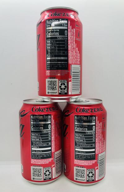 Coca-Cola Zero 355mL. (12pack in box)