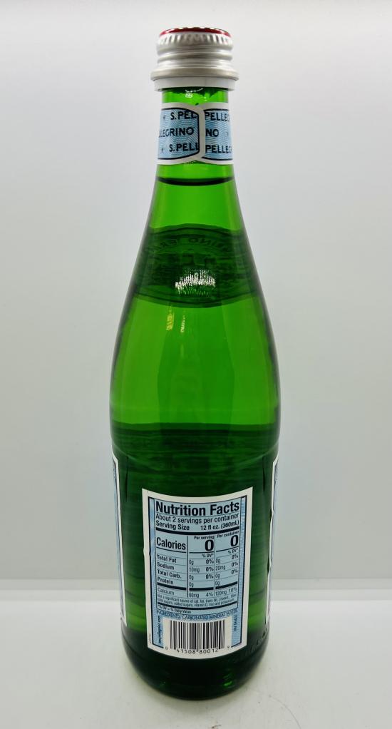 S. Pellegrino Sparkling Natural Mineral Water 750ml