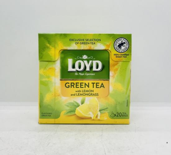 Loyd Green Tea with Lemon and Lemongrass 30g