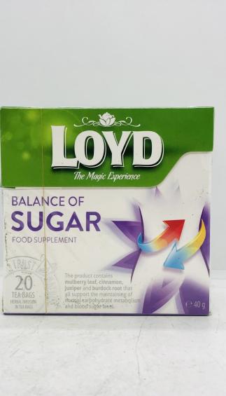 Loyd Balance of Sugar 40g