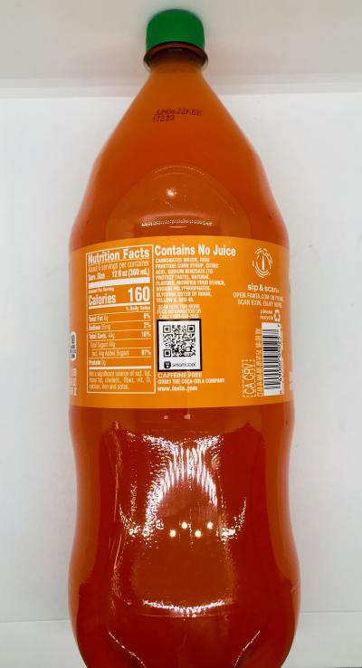 Fanta orange 2L.