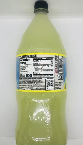 Minute Maid Lemonade 2L.