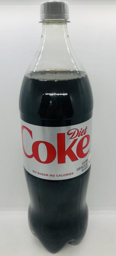 Coke diet 1.25L.