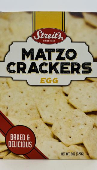 Streit"s Matzo Crackers Egg 227g.