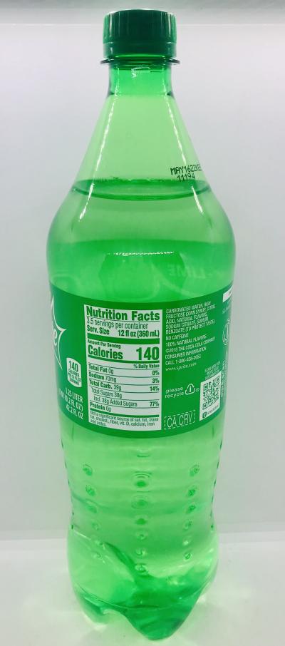 Sprite Lemon-lime 1.25L.