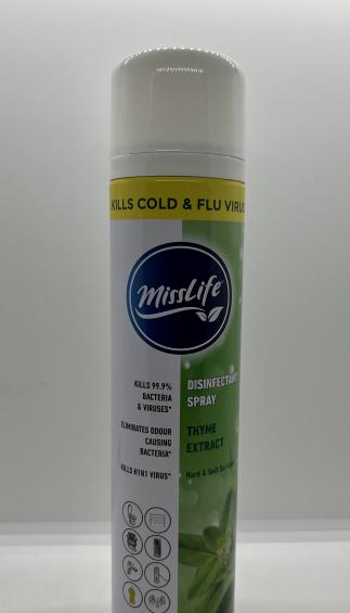 Misslife Thyme Extract Disinfectant Spray 300ml