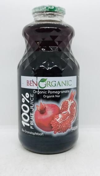 BenOrganic Organic Pomegranate Juice 946 mL