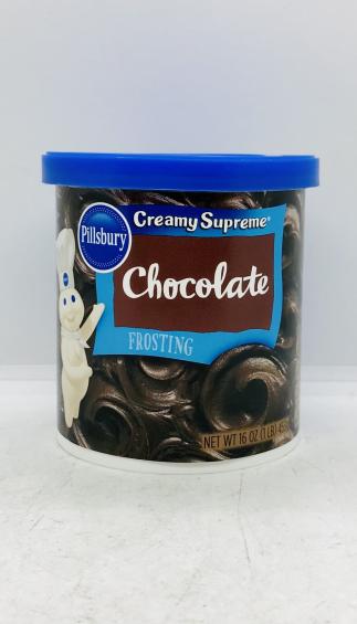 Creamy Supreme Chocolate Frosting - Pillsbury 453g