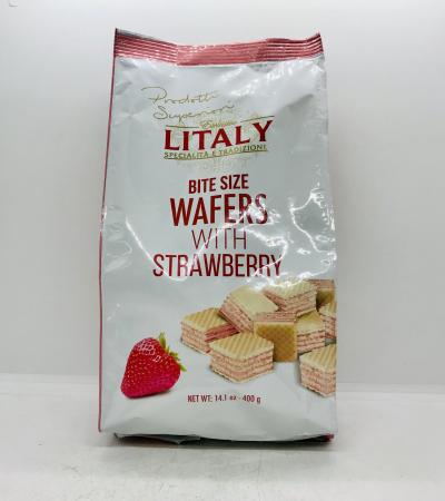 Litaly Wafers with Strawberry 400g