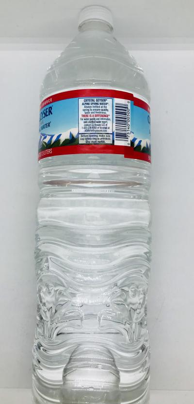 Crystal geyser spring water 1.5L.