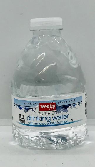 Weis Drinking water 236mL.