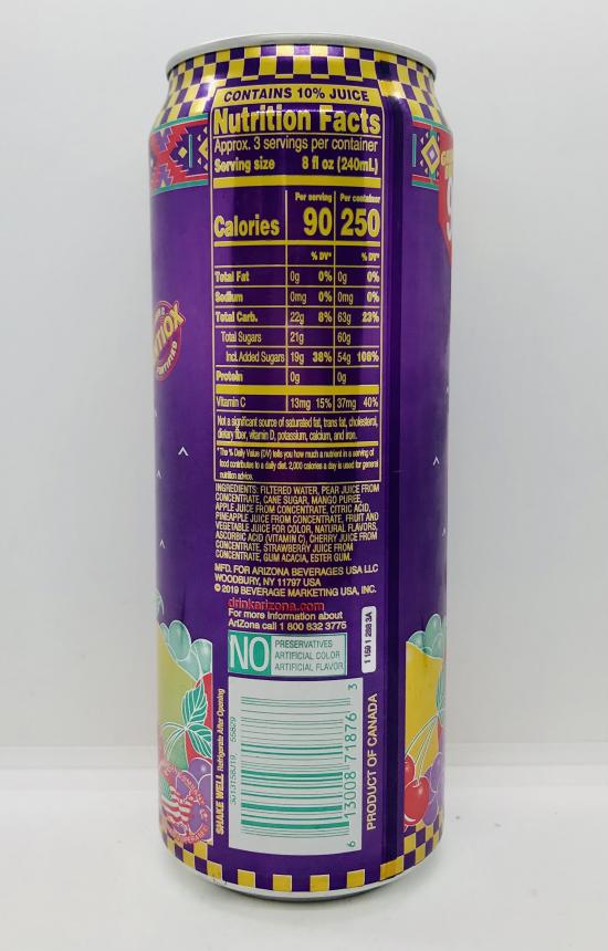 AriZona Fruit Punch 680mL.