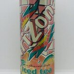 AriZona iced tea w. peach flavor 680mL.