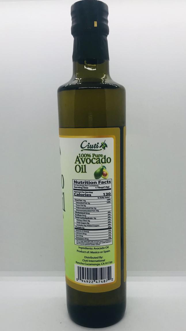 Ciuti Avocado Oil 500Ml