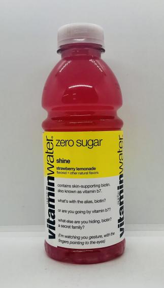 Vitaminwater Strawberry/Lemonade 591mL.