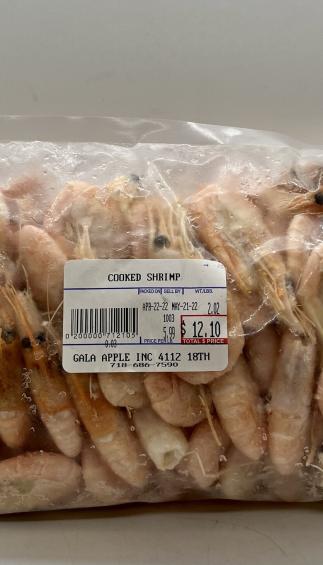 Cooked Shrimp Keep Frozen (lb)