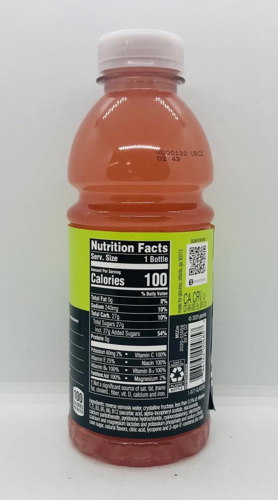 Vitaminwater Tropical Mango 591mL.