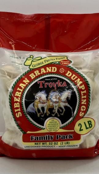 Troyka Siberian Brand Dumplings 2LB.