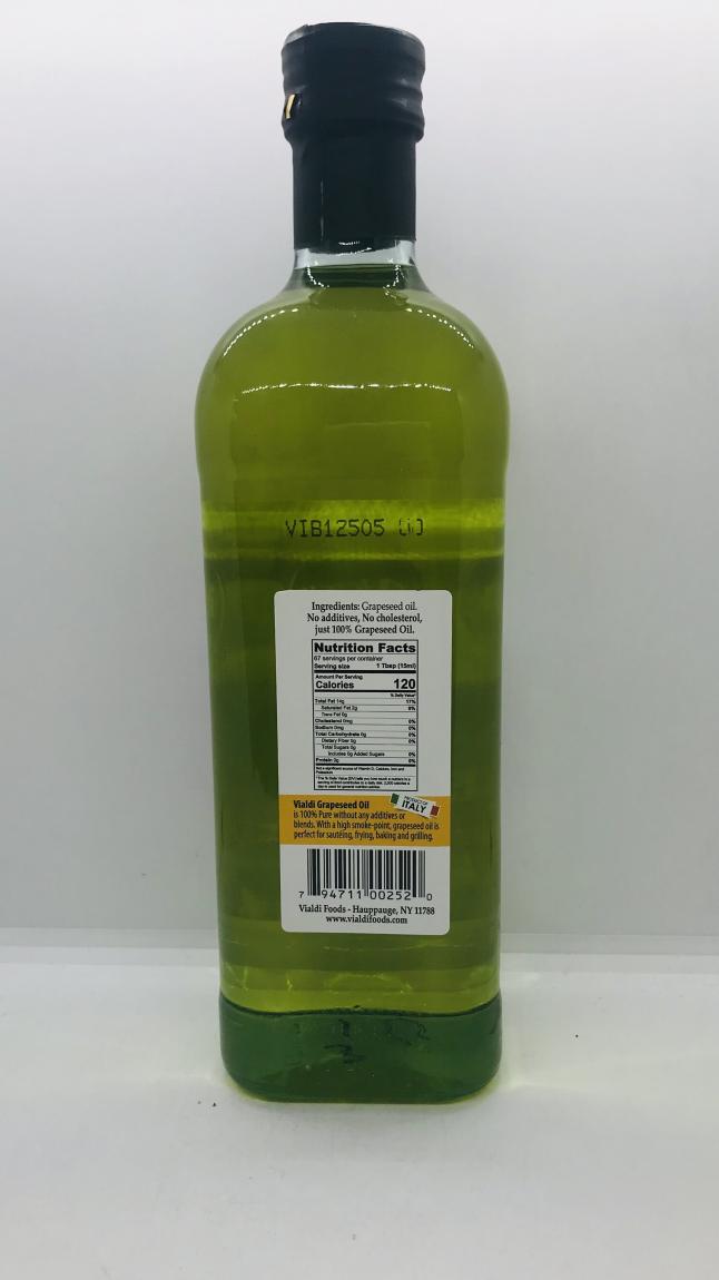 Vialdi Grapeseed Oil 1L