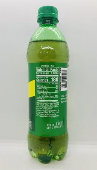 Schweppes Ginger Ale 500mL.