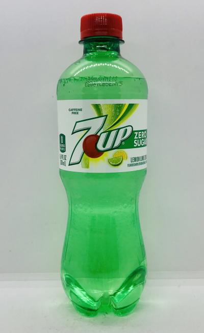 7UP Zero sugar 500mL.