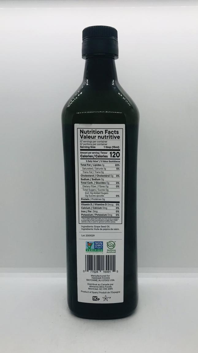 Tonnelli Grapessed Oil