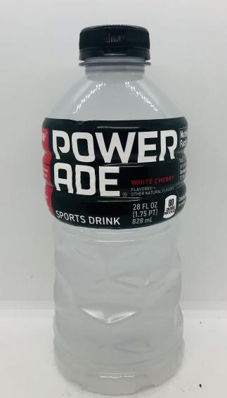 Power Ade White Cherry 828mL.