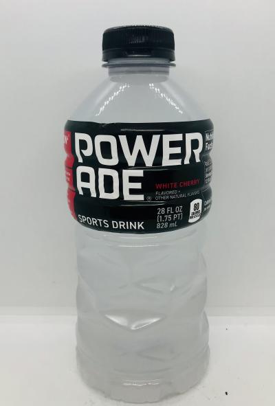 Power Ade White Cherry 828mL.