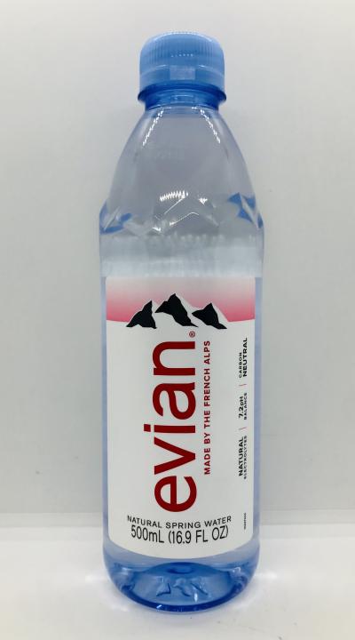 Evian Spring Water 500mL.