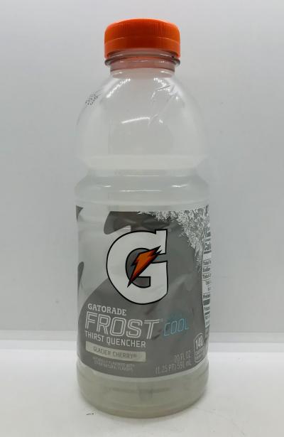 Gatorade Glacier Cherry 591mL.