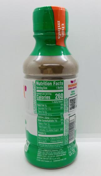 Dunkin iced coffee 405mL.