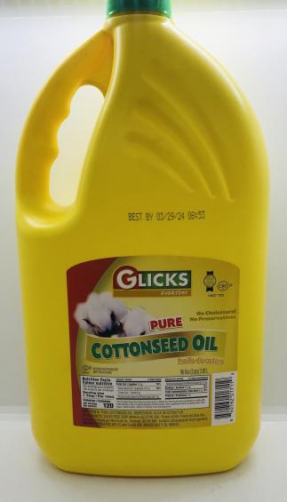 Glicks Cottonseed Oil