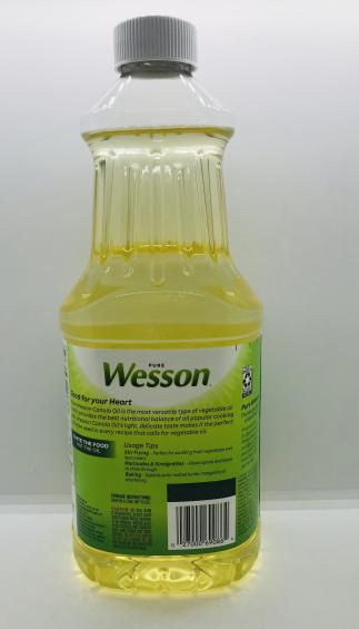 Wesson Canola Oil 1.42L