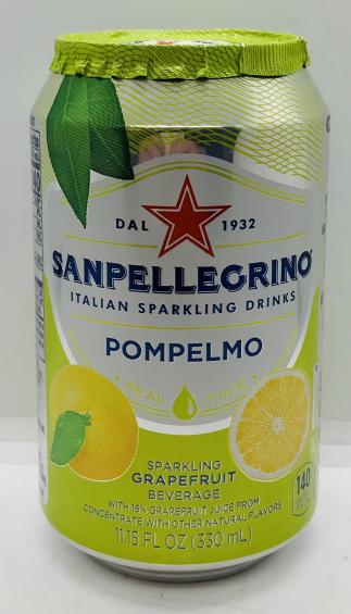 Sanpellegrino Grapefruit Beverage 330mL.