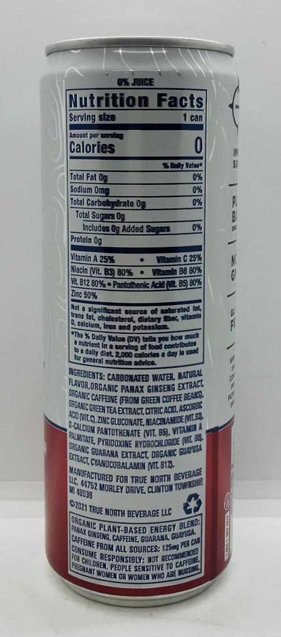 True North Energy Seltzer 355mL.