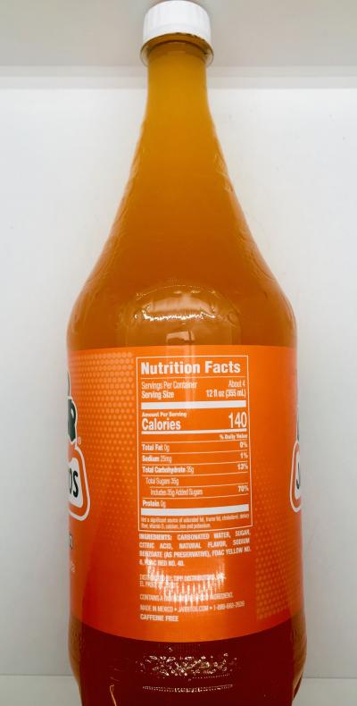 Jarritos Mandarin 1.5L.