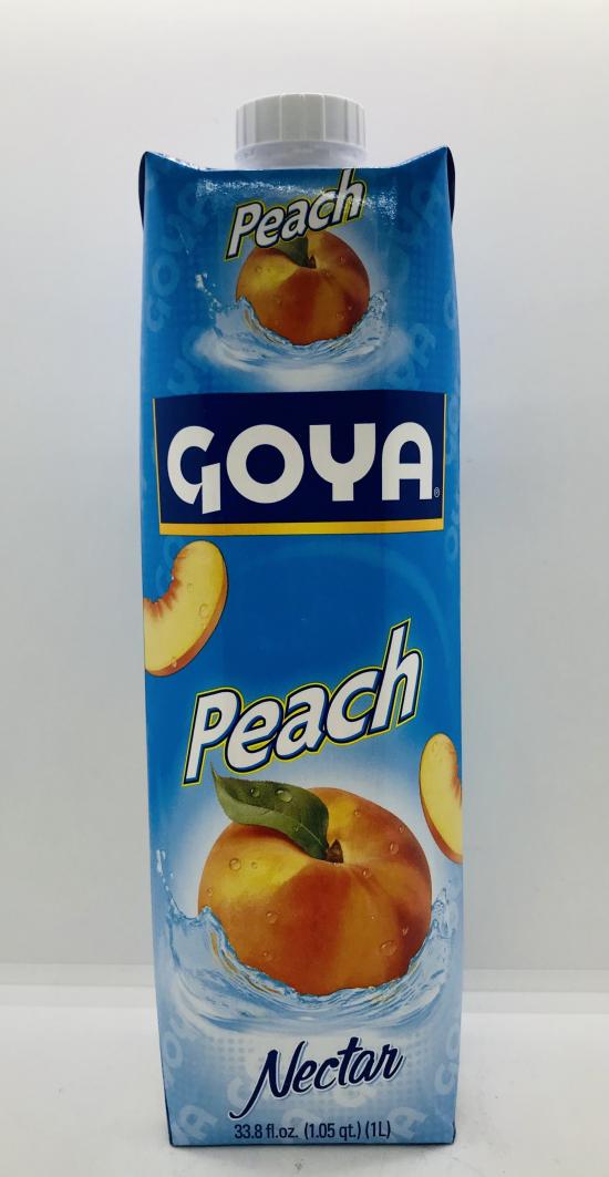 Goya Peach Nectar 1L.