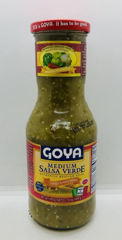 Goya Medium Salsa Verde 499g.