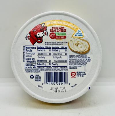 The Laughing Cow White Cheddar 170g.