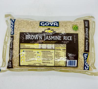 Goya Brown Jasmine Rice 907g.